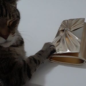 Call it Spring Gold Clutch